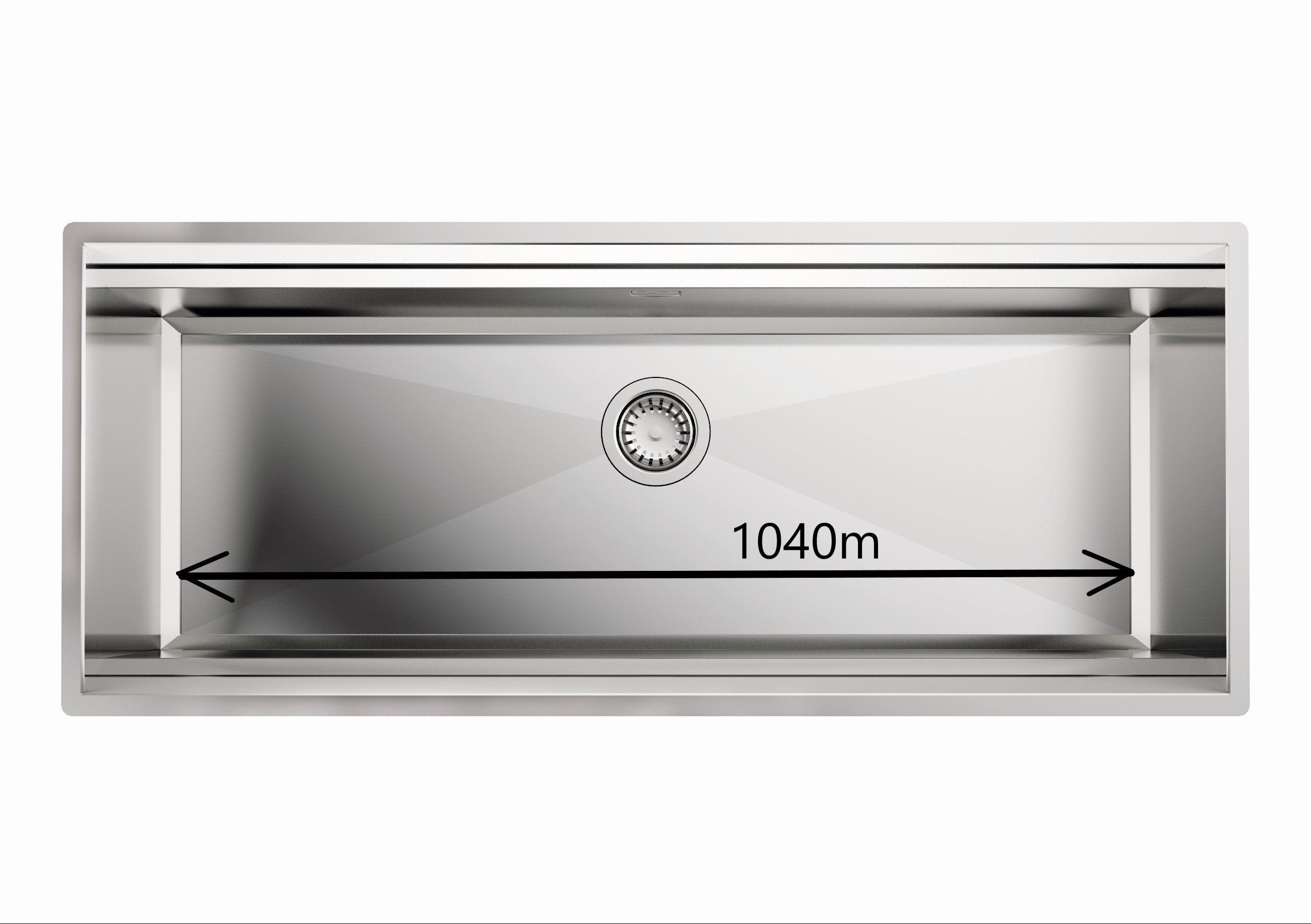 Artinox Layer SBR 104, top or undermount multi-level sink - Olif