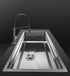 Artinox Layer SBR 104, top or undermount multi-level sink - Olif