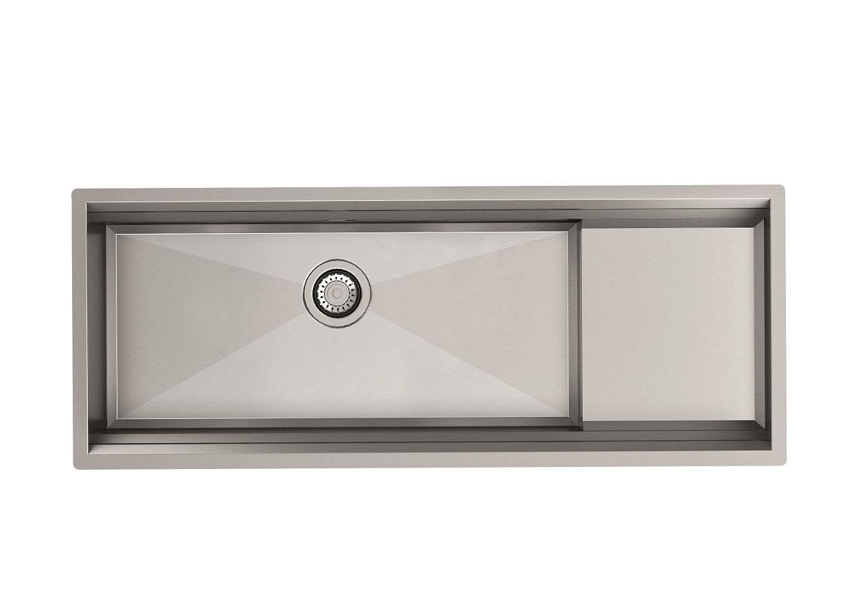 Artinox Layer SBR 111, top or undermount multi-level sink - Olif