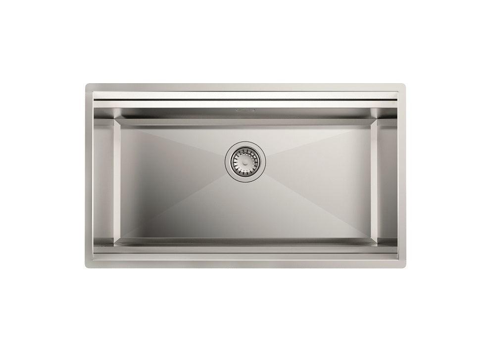 Artinox Layer SBR 70, top or undermount multi-level sink - Olif