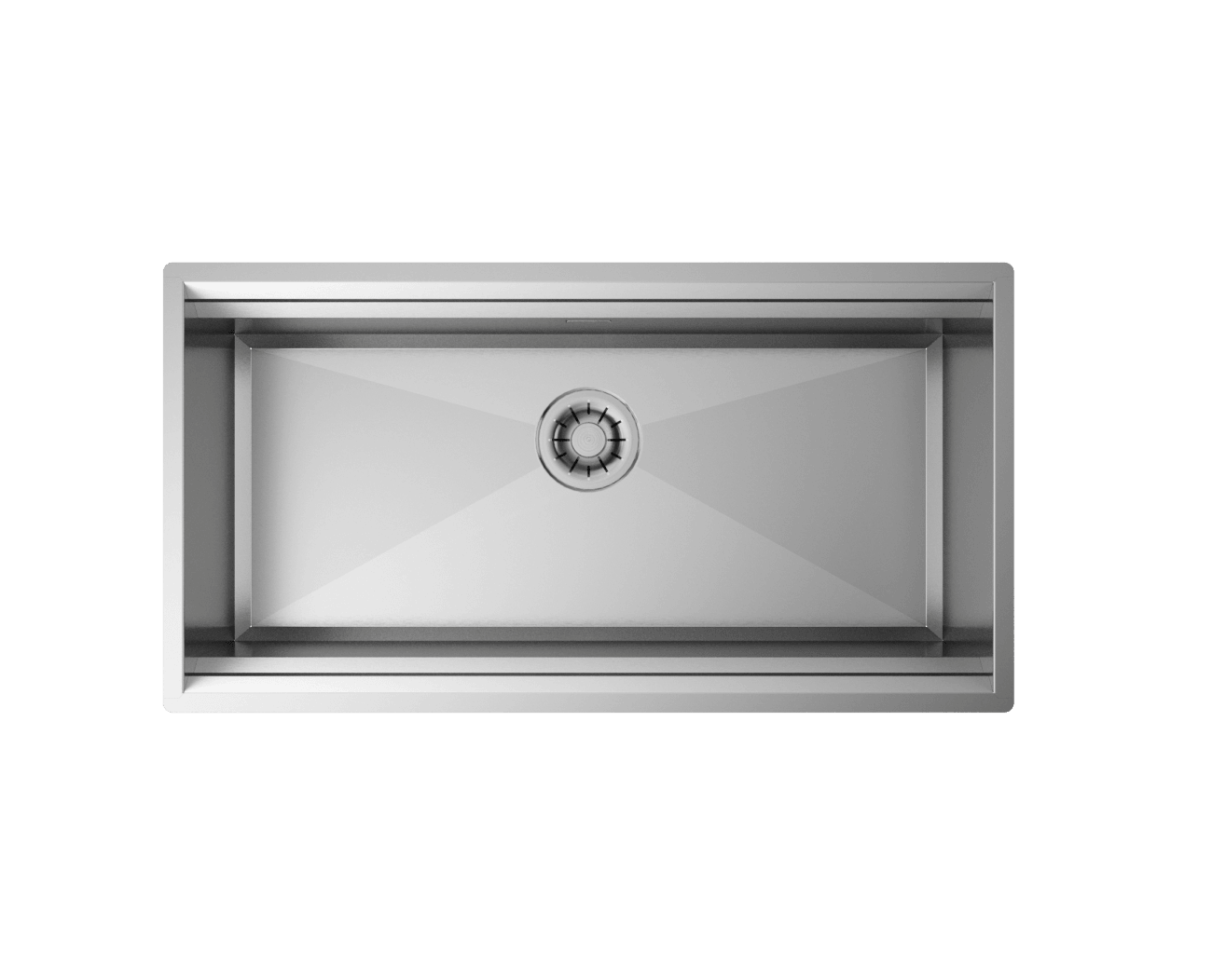 Artinox Layer SBR 81, top or undermount multi-level sink - Olif