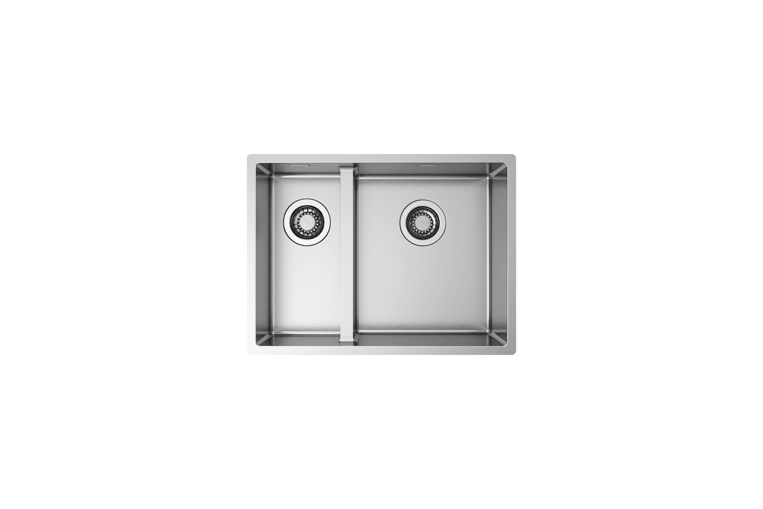 Artinox Mose SB60, topmount or undermount sink - Olif