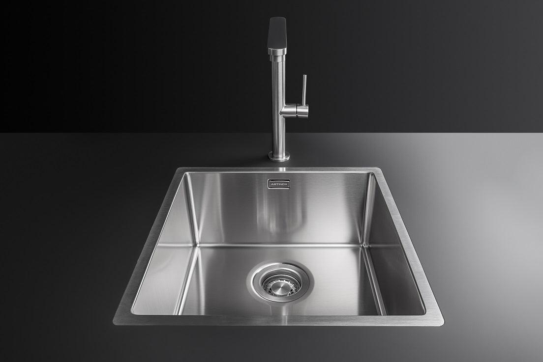 Artinox Radius Marina 40, outdoor kitchen sink - Olif