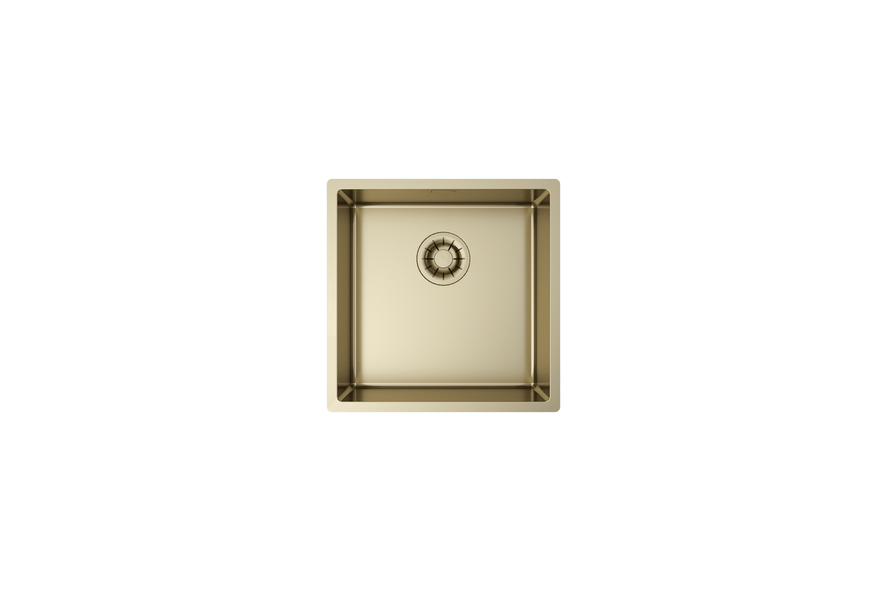Artinox Titanium Gold 40, top, flush-mount or undermount sink - Olif