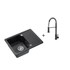 Quadron Baby Johnny Black Diamond sink
