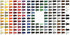 Bespoke Glass Colour Swatches - Olif