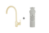Cascata Nova Pale Brass, kitchen mixer tap - Olif