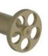 Divino Brass/Gold, pull-down kitchen tap, with spray - Olif