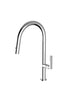 Divino Chrome, pull-down kitchen tap, with spray - Olif