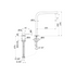 Artinox Ergo Matt Black kitchen tap