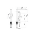 Artinox Uber Brushed Steel kitchen tap