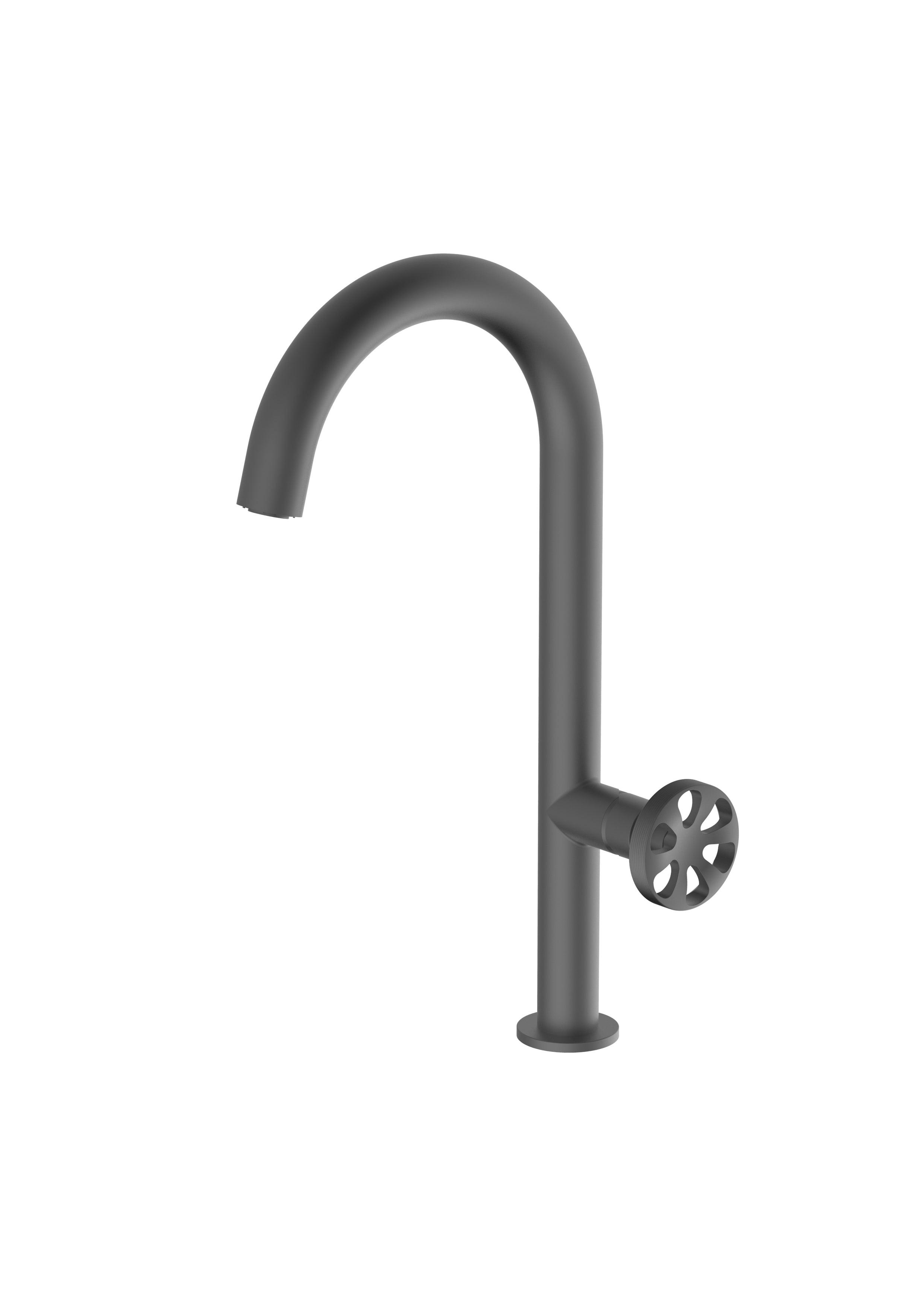 Forte Anthracite, kitchen mixer tap - Olif