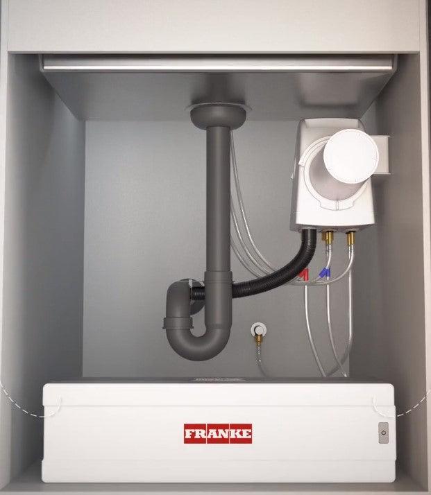 Franke Minerva Helix Elect 4-n-1 Boiling Water tap Gold - Olif