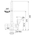 Franke Minerva Helix Elect 4-n-1 Boiling Water tap Gold - Olif