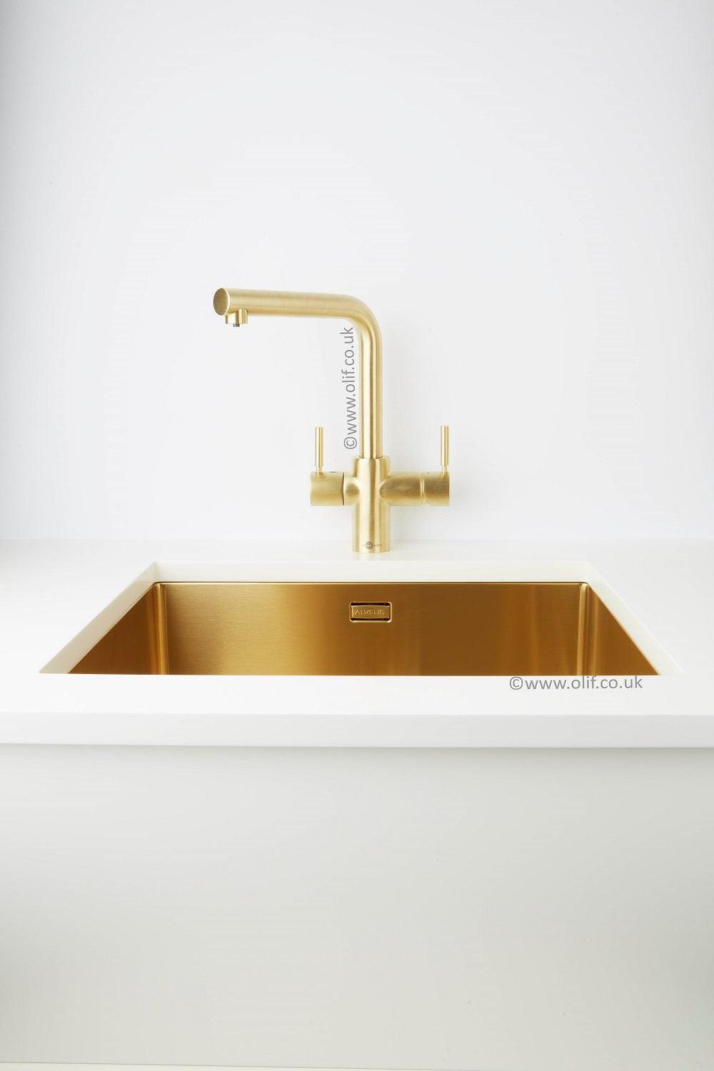 Brass finish Boiling Water tap