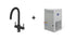 InSinkErator 4n1 Touch J tap, Black Velvet finish - Olif