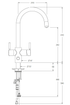 InSinkErator 4n1 Touch J tap, Black Velvet finish - Olif