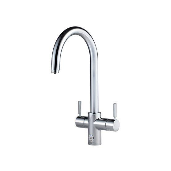 InSinkErator 4n1 Touch J tap with boiler, Chrome or Brushed Steel finish - Olif
