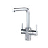 InSinkErator 4n1 Touch L tap with boiler, Chrome or Brushed Steel finish - Olif