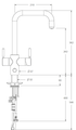 InSinkErator 4n1 Touch U tap & boiler, Black Velvet finish - Olif