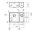 Nano 1.5 Bowl Gold Topmount or Undermount kitchen sink - Olif
