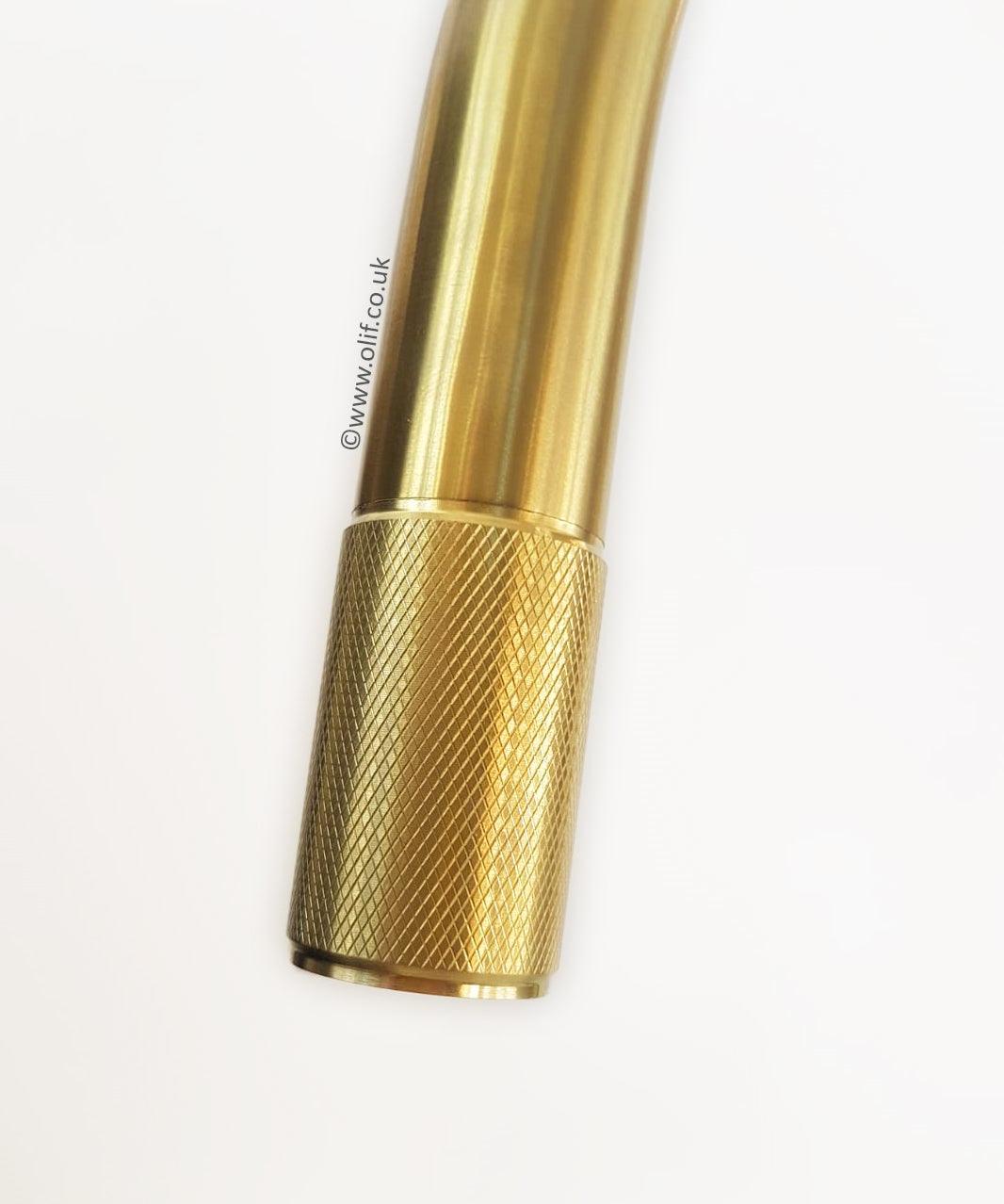 Nivito RH 140 INDUSTRIAL Brushed Brass/Gold, kitchen mixer tap - Olif