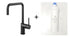 Nivito RH 320 EX Matte Black, pull-out kitchen mixer tap - Olif
