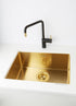 Nivito RH-340-BISTRO Black & GOLD, kitchen mixer tap - Olif