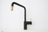 Nivito RH-340-BISTRO Black & GOLD, kitchen mixer tap - Olif
