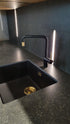 Nivito RH-340-IN-BISTRO Black & GOLD, kitchen mixer tap - Olif