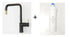 Nivito RH-340-IN-BISTRO Black & GOLD, kitchen mixer tap - Olif