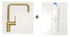 Nivito RH 340 INDUSTRIAL Brushed Brass/Gold, kitchen mixer tap - Olif