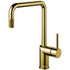 Nivito RH 340 INDUSTRIAL Brushed Brass/Gold, kitchen mixer tap - Olif