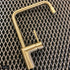 Nivito RH 340 INDUSTRIAL Brushed Brass/Gold, kitchen mixer tap - Olif