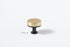 Olif Button Cabinet Mix & Match Knob, Gold/Matte Black - Olif