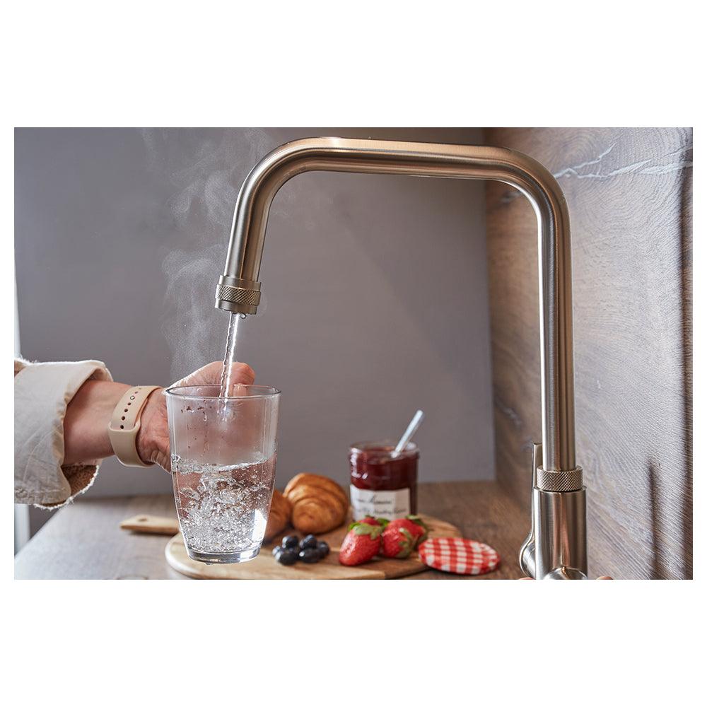 Olif Robusto 3n1 Instant Hot Water tap Brushed Nickel, with boiler - Olif