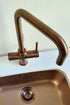 Olif Triniti 3n1 Instant Hot Water tap Copper, with boiler and filter - Olif