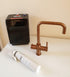 Olif Triniti 3n1 Instant Hot Water tap Copper, with boiler and filter - Olif