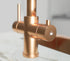 Olif Triniti 3n1 Instant Hot Water tap Copper, with boiler and filter - Olif
