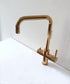 Olif Triniti 3n1 Instant Hot Water tap Gold, with boiler and filter - Olif