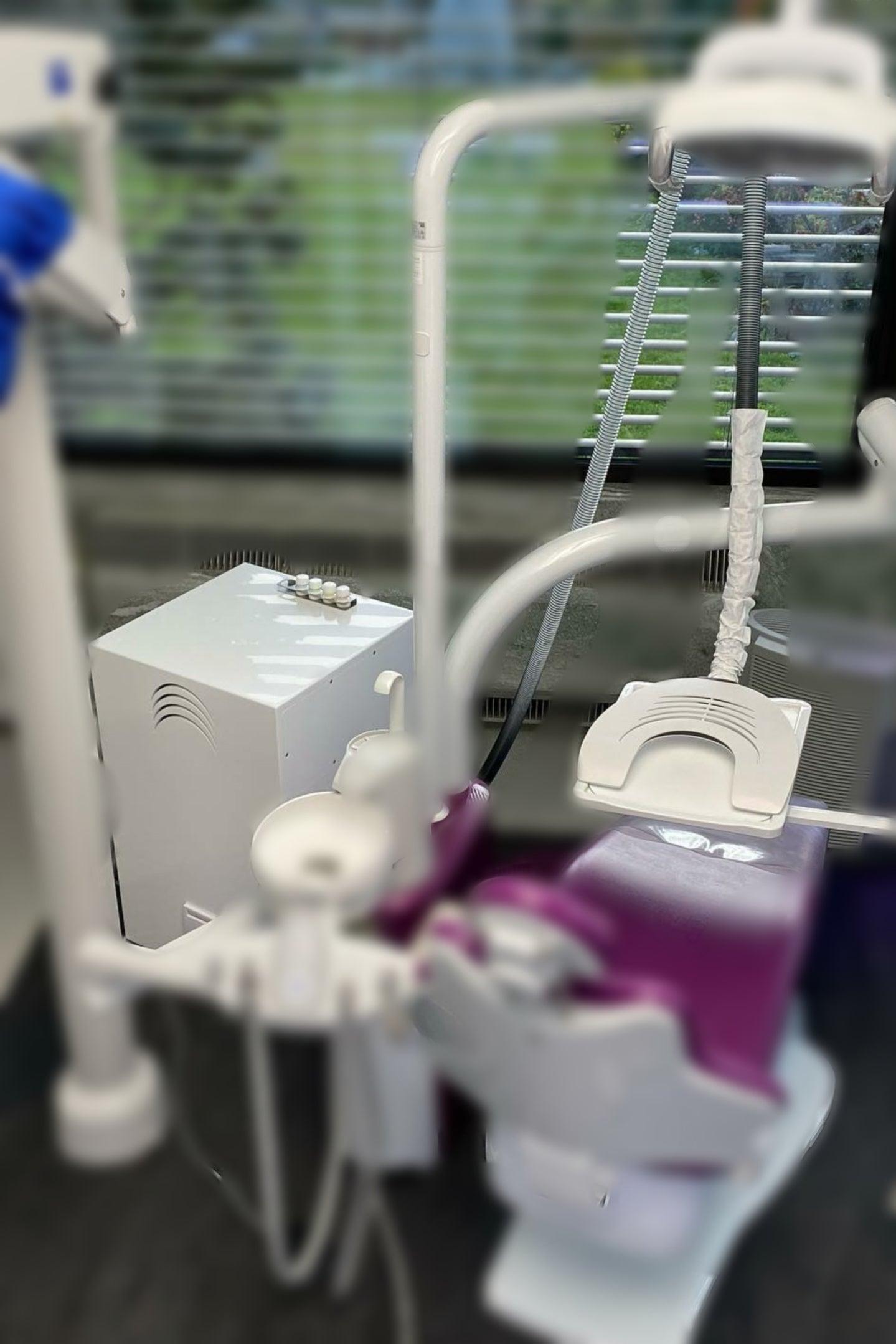 P-001 - Dental Suction System, extra-oral with portable Corian tray - Olif