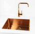 Pack of Alveus Monarch Kombino 50 Copper sink and matching Copper tap - Olif