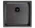 Pack of Alveus Monarch Quadrix 30 Anthracite sink and matching Anthracite tap - Olif