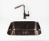 Pack of Alveus Monarch Variant 10 Anthracite sink and matching Anthracite tap - Olif