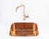 Pack of Alveus Monarch Variant 10 Copper sink and matching Copper tap - Olif