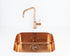 Pack of Alveus Monarch Variant 10 Copper sink and matching Copper tap - Olif