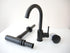Petito Matte Black, kitchen / basin mixer tap - Olif