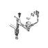 Pop-up plumbing kit, single 1074347 - Olif