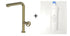 Potento Brass/Gold, kitchen mixer tap - Olif