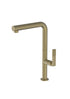 Potento Brass/Gold, kitchen mixer tap - Olif